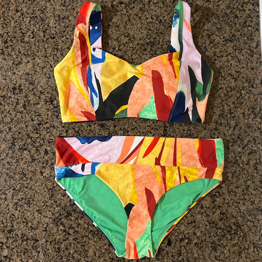 Calia Powersculpt two piece swimsuit